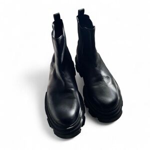 Sam Edelman Black Combat Boots